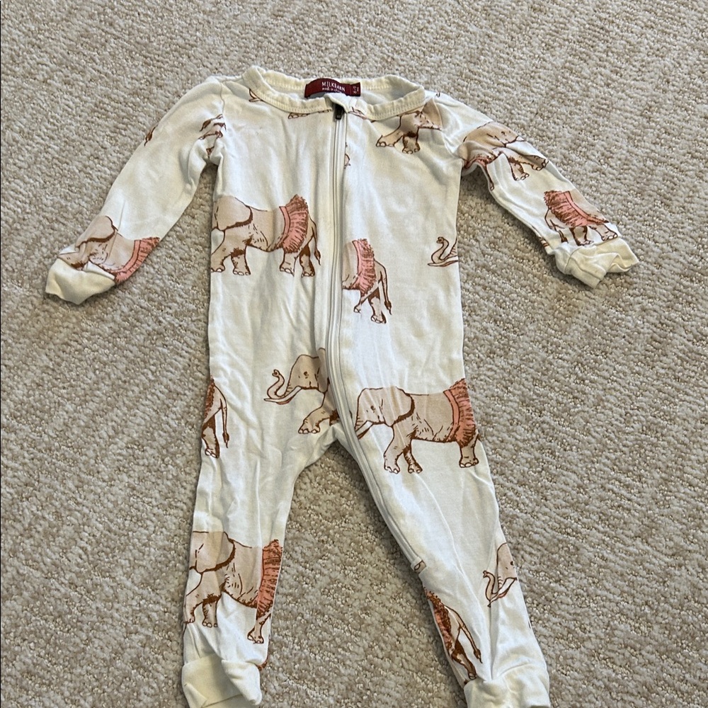 Milkbarn brand baby girl onesie